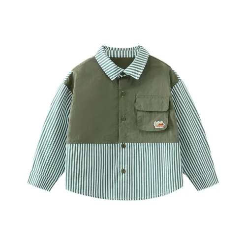 CICIIBEAR Рубашка Оливково-зеленый для детей 3-7 лет