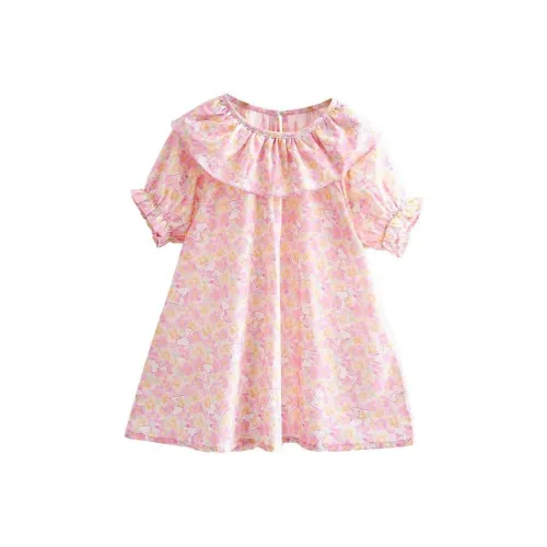 Снупи Цветочные Детские Платья