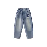 [Abrasion-Resistant Durable Soft Jeans] Синий Nuby