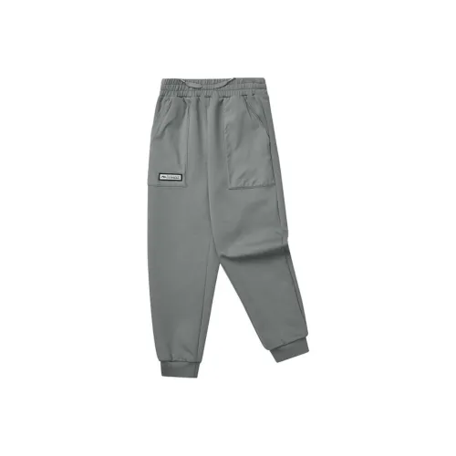 Skechers Kids Вязаные тренировочные штаны лаймово-серого цвета для подростков