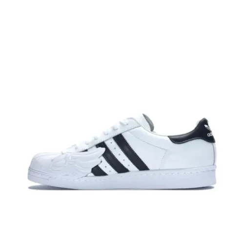 Jeremy Scott x Adidas Originals SUPERSTAR Low Топ Скейтборд Кроссовки Мужские Белые