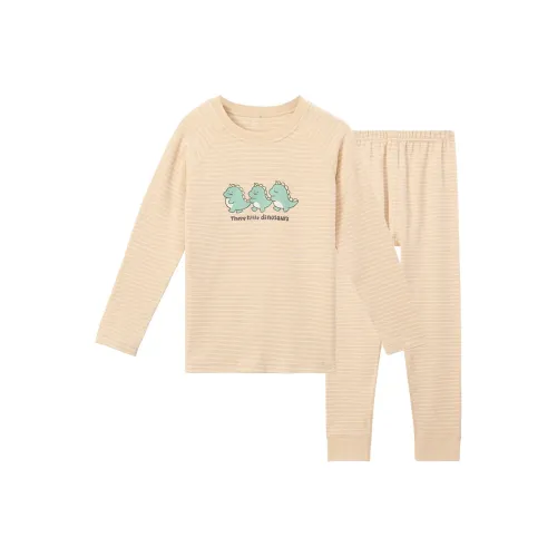 Red Bean Термический Комплект Многоцветные Полосы Подростки