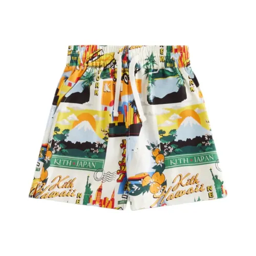 Kith Kids 2024 Summer Collection Kids Short из шелка