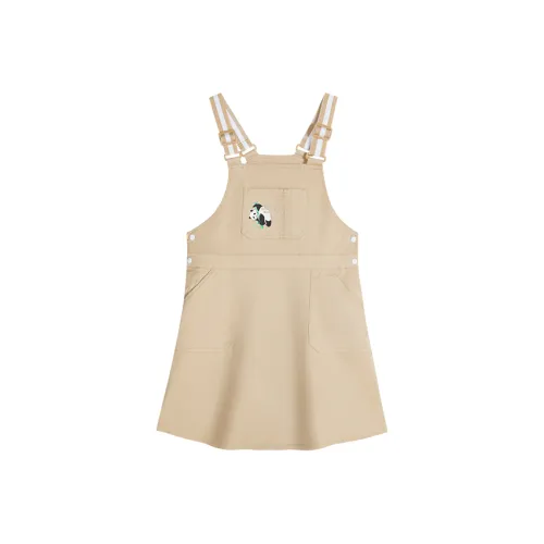 Antakids Коричневое платье для школьного возраста