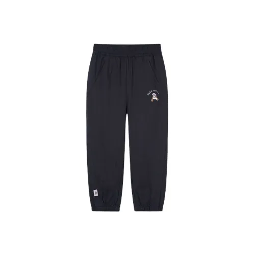 Детские 3-7 лет Hush Puppies Вязаные Тренировочные Штаны SS25 Темно-Синий