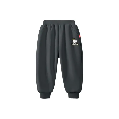 Hello Kitty Вязаные Тренировочные Штаны Новый для 2024 Графитовый Серый Детский