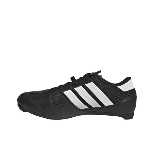 Adidas Heritage Slip Resistant Abrasion Resistant Низкий Топ Велосипедные Кроссовки Унисекс Черный Белый