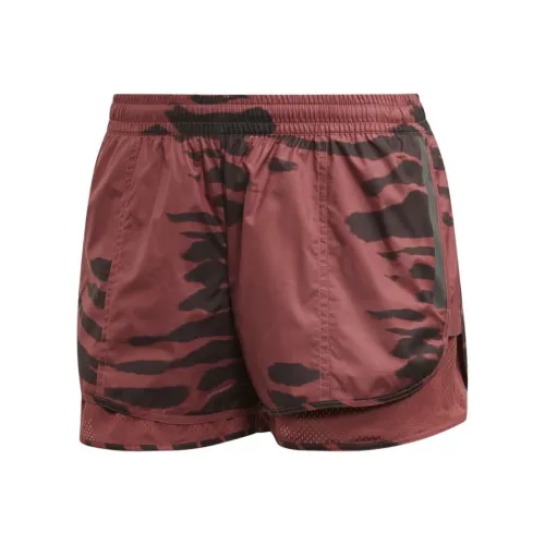 Adidas x Stella McCartney Спортивные шорты Женские Бордовый