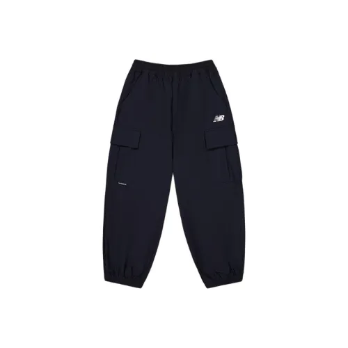 New Balance совместный бренд Повседневные штаны Детский Черный