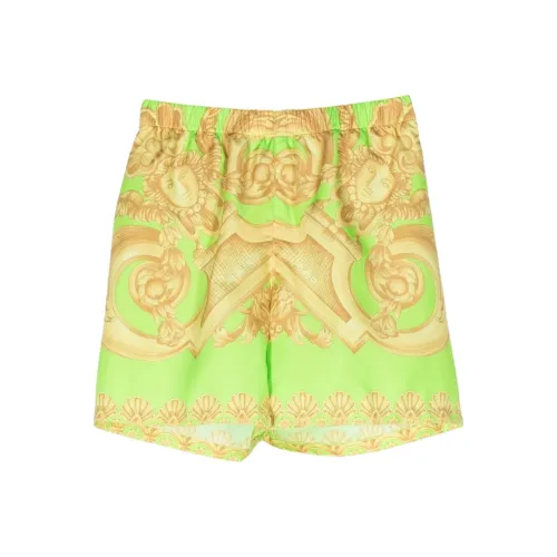 VERSACE Шорты Детские Оранжевые Зеленые
