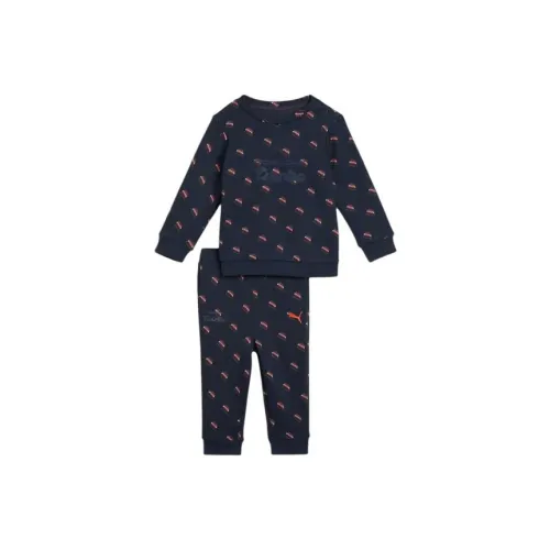 PUMA Детский и Младенческий Костюм AMG Морской Синий