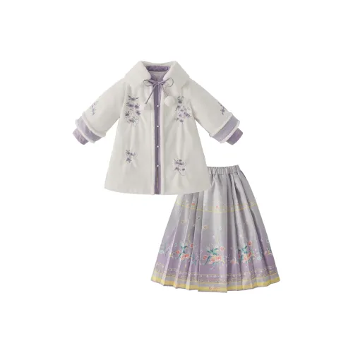 JELLYBABY Экрю Школьный возраст Ханьфу