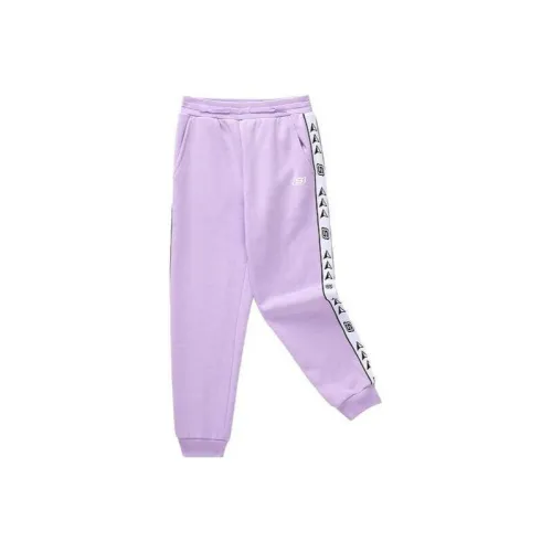 Skechers COLORFUL Лаванда/00KC Школьный возраст Вязаные Тренировочные брюки