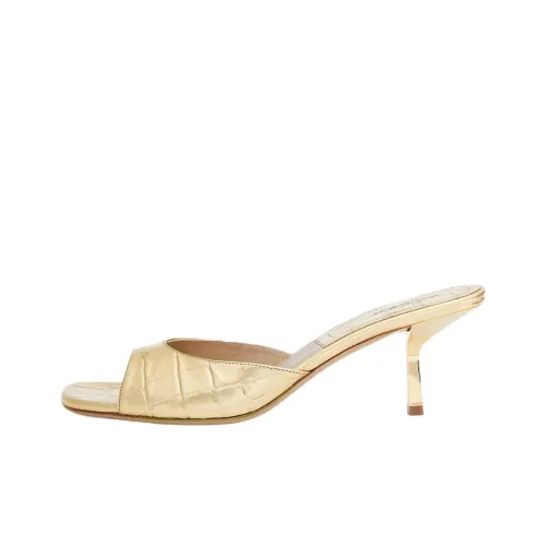 MICHAEL KORS Anita Резиновая подошва Слипоны Женские Золотые