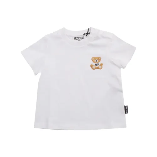 MOSCHINO T-рубашка SS25 Белый для малышей и детей младшего возраста