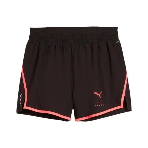 PUMA HYROX Черные Женские Спортивные Шорты