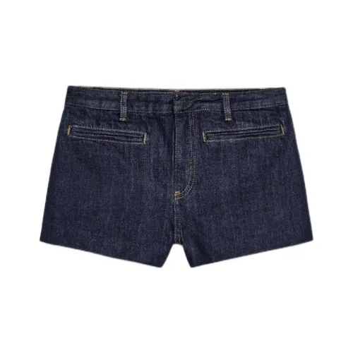 ZARA ZW Series Синие Женские Джинсовые Шорты