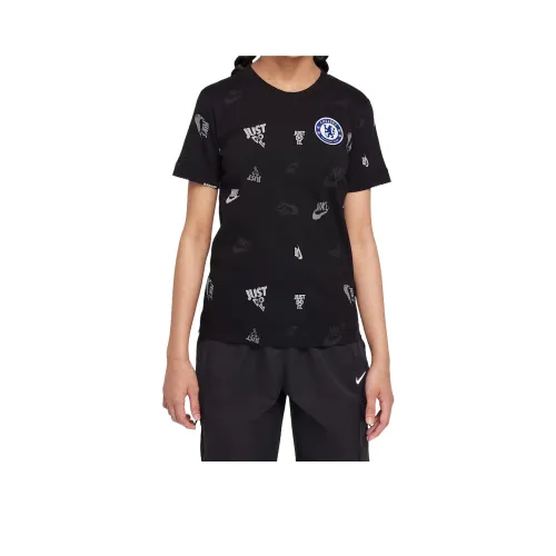 Nike Chelsea FC T-Shirt Черный Детский