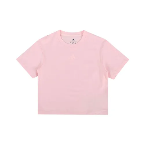 Adidas Розовый Унисекс Футболки