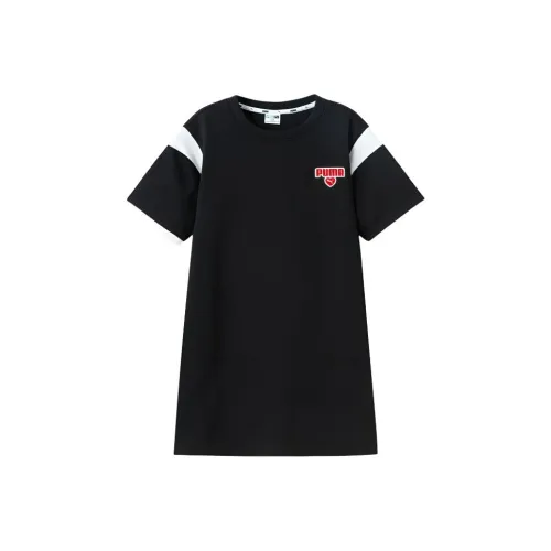 PUMA Платье Sportstyle Series SS25 Черный Детский возраст 3-7 лет