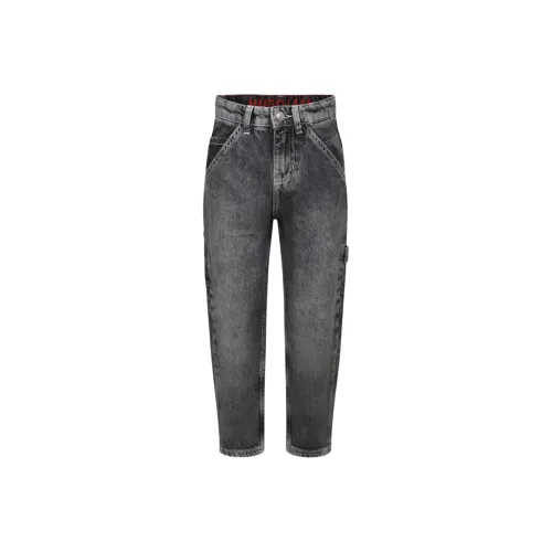 HUGO BOSS Серые Джинсы для Детей