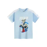 Нефритовая бусина синего цвета