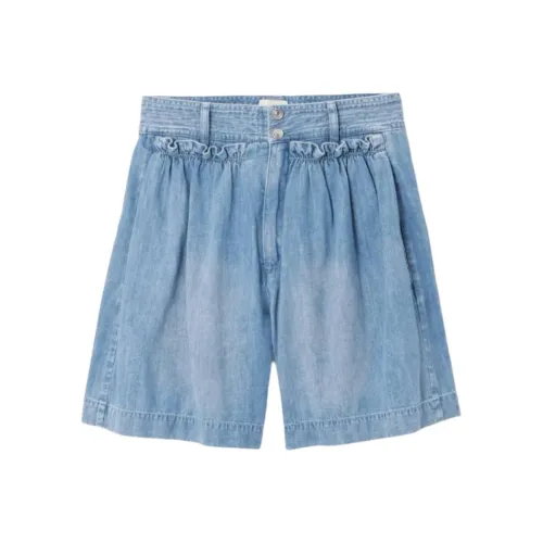 ISABEL MARANT ETOILE Джинсовые шорты Женские Светло-синие