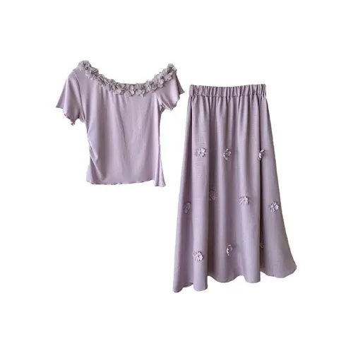 HUINIAN Женские комплекты с юбкой