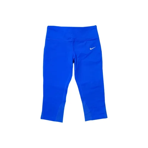 NIKE Синие Женские Спортивные Брюки