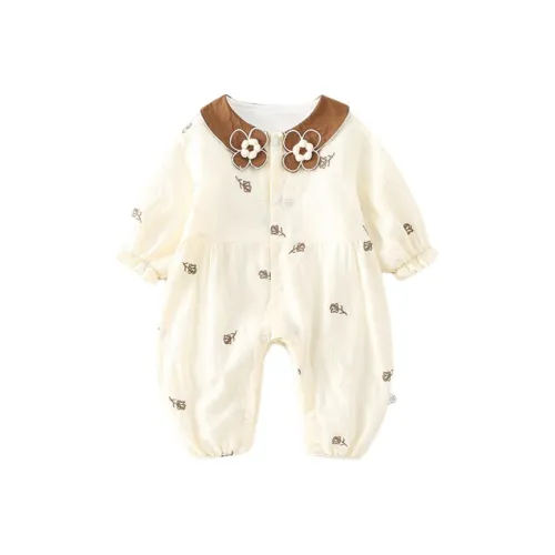 XiaoJinBu Комбинезон Айвори для младенцев и малышей