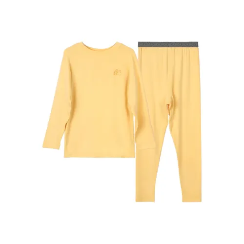 Red Bean Нижнее белье Набор Желтый Bush Warbler Подростки