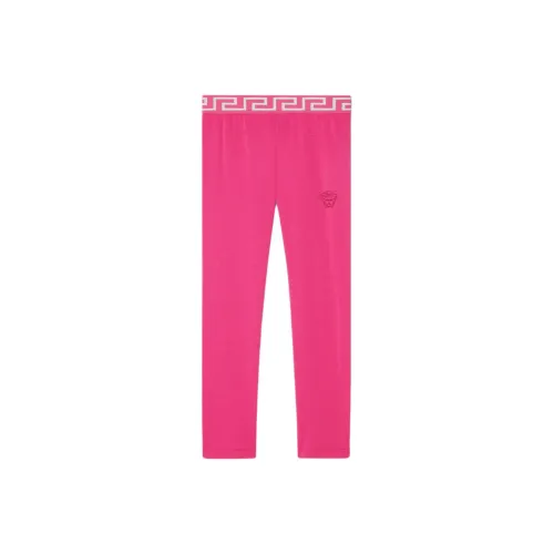 VERSACE SS24 Леггинсы Детские Розовый Красный