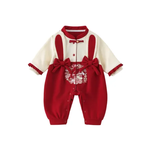 XiaoJinBu Комбинезон Красный Infant и Toddler