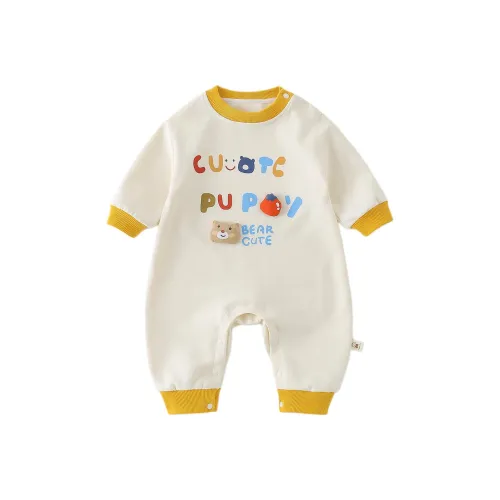 XiaoJinBu Комбинезон Ecru для младенцев и малышей