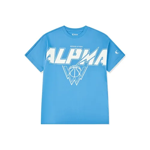 QIAODAN Каролина Блю Унисекс Т-рубашка