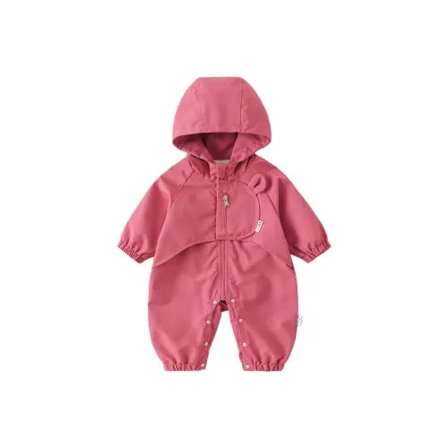 XiaoJinBu Комбинезон Темно-розовый для младенцев и малышей