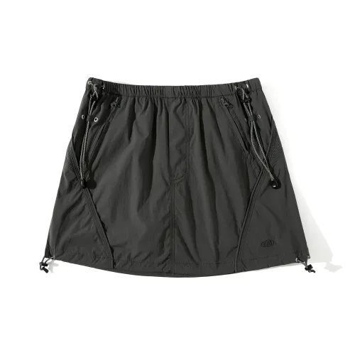 LANQI Карго Юбки Короткие Женские