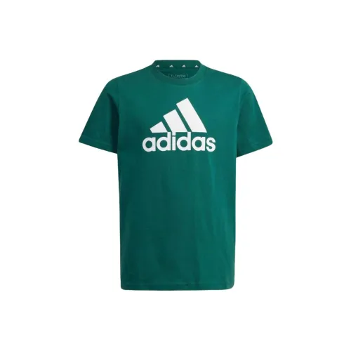 Adidas Зеленая Детская Футболка
