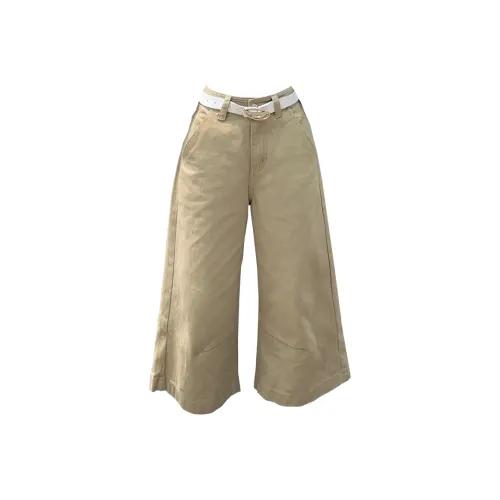 SHIJI Хаки Женские джинсовые шорты