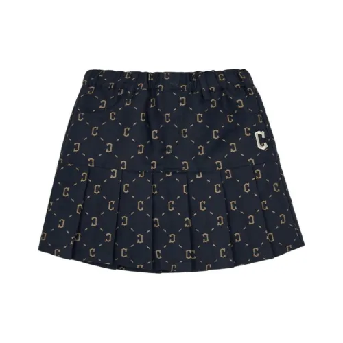 MLB KIDS Letter Moderate Skirt Summer Baby Navy Blue