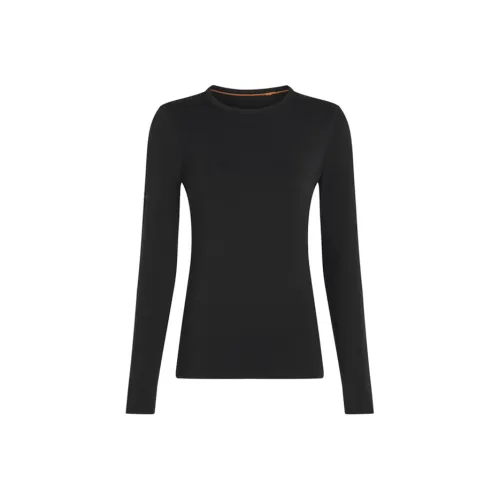 Icebreaker T-Shirt Женская Чисто Черный