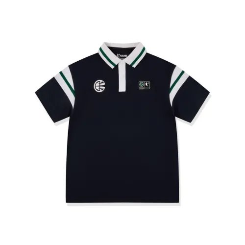 QIAODAN T-рубашка SS25 Полиамид Cluster Синий Унисекс