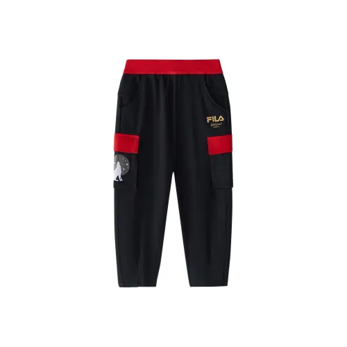 Дети 3-7 лет FILA KIDS x Cath Kidston Вязаные тренировочные штаны Легенда Синий