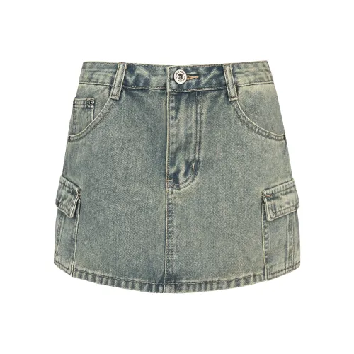 FAR BACK Джинсовые короткие юбки Женские