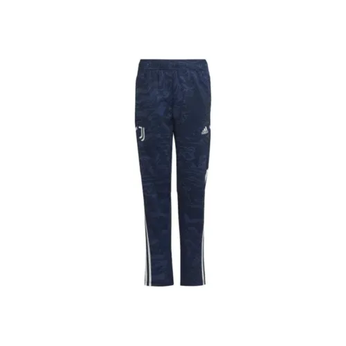 Подростки Adidas Вязаные Тренировочные Штаны Juventus CONDIVO 22 Тренировки Tracksuit Bottoms Индиго-Синий Night Индиго-Синий