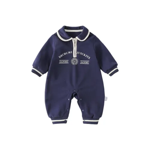 XiaoJinBu Комбинезон Темно-синий для младенцев и малышей
