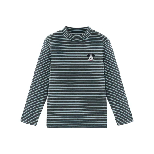 Disney T-рубашка серая зеленая полосы для детей 3-7 лет