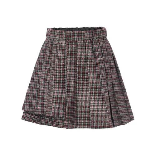 Little MO CO. Юбка Детская Многоцветная Клетка