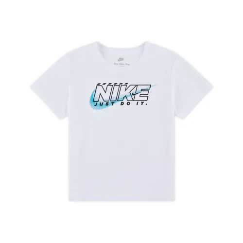 NIKE Белая рубашка для дошкольников Pre School T