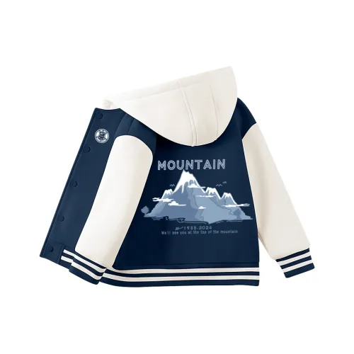 Warrior Бейсбольная куртка Темно-синий Детский